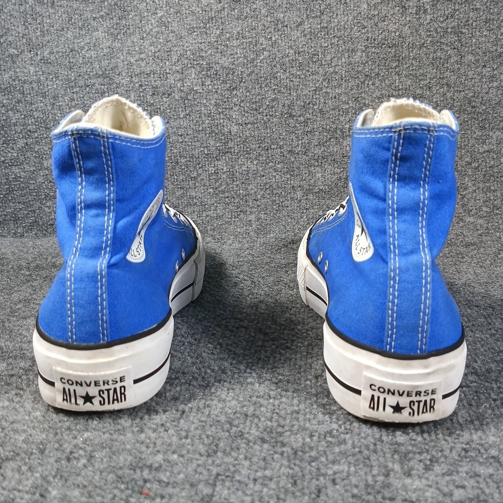 Converse Chuck Taylor All Star Lift High Top Women Size 9 Blue Canvas Platform - Picture 3 of 7